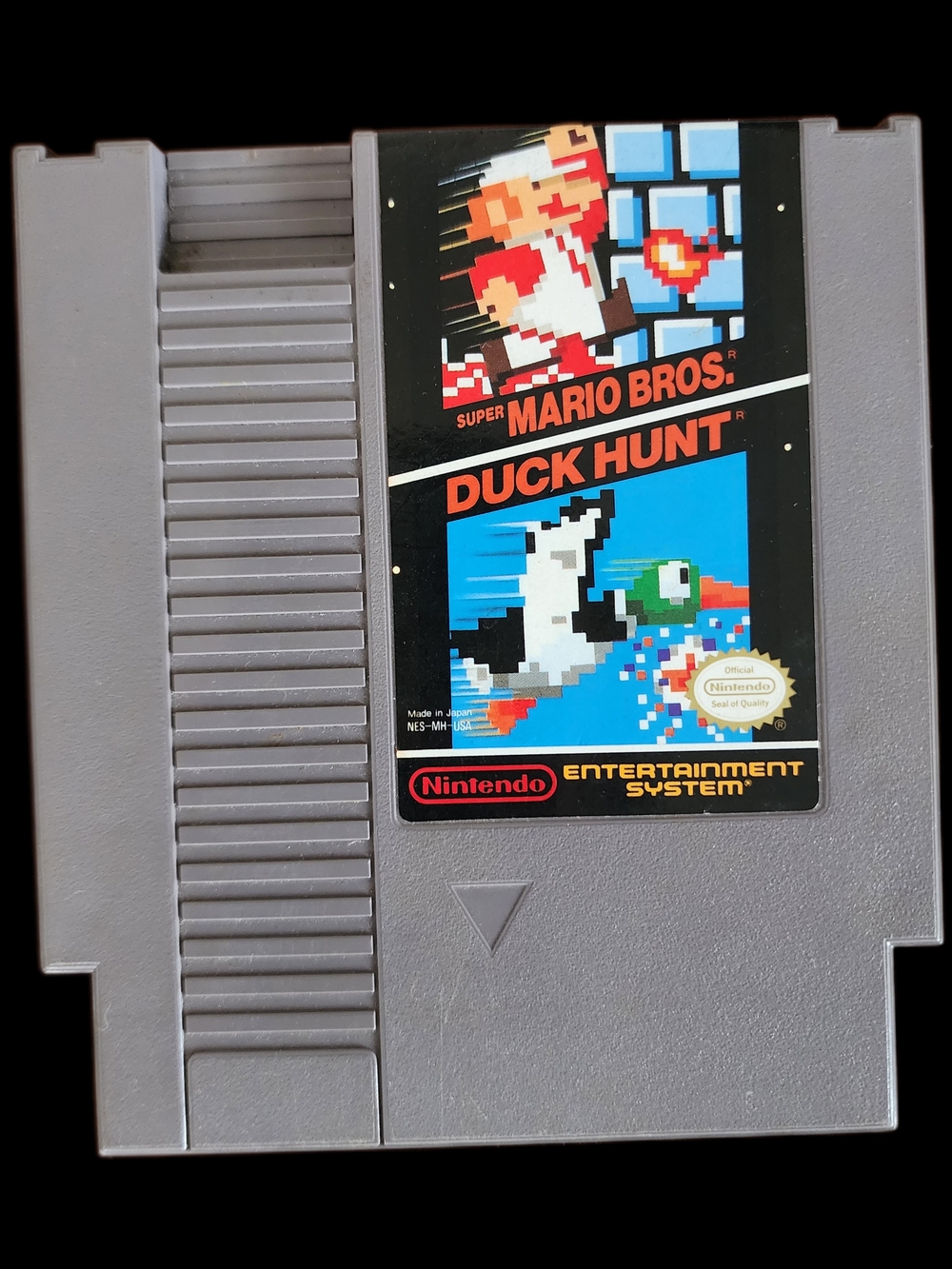1985 Super Mario Bros & Duck Hunt Original Nintendo Game Cartridge, Tested Works